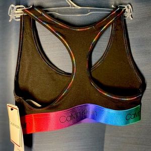 Rainbow Calvin Klein Bralette - Unlined - Sports Bra